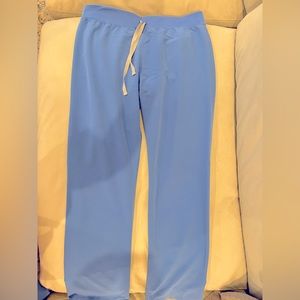 Livingston basic scrub pants- ceil blue